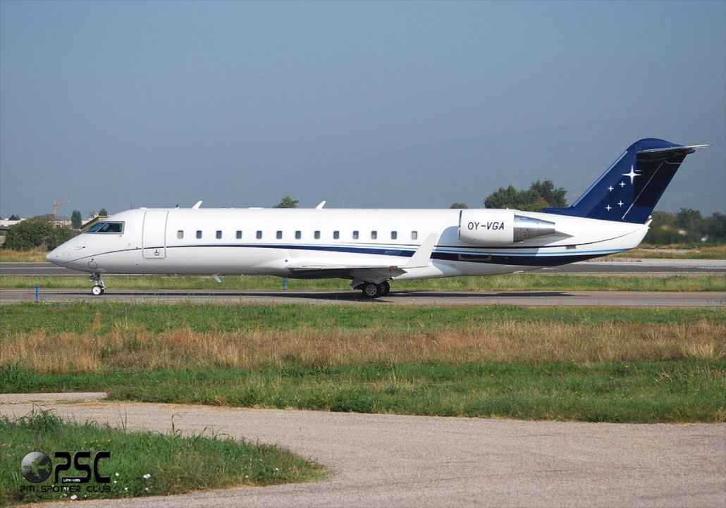 OY-VGA CL-850 8077 ExecuJet Scandinavia