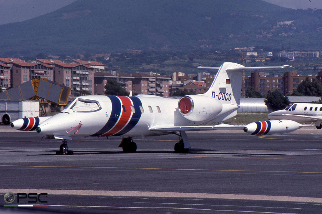 D-COCO Learjet 35A 35A-466 © 2018 courtesy of Marco Ceschi - Piti Spotter Club Verona