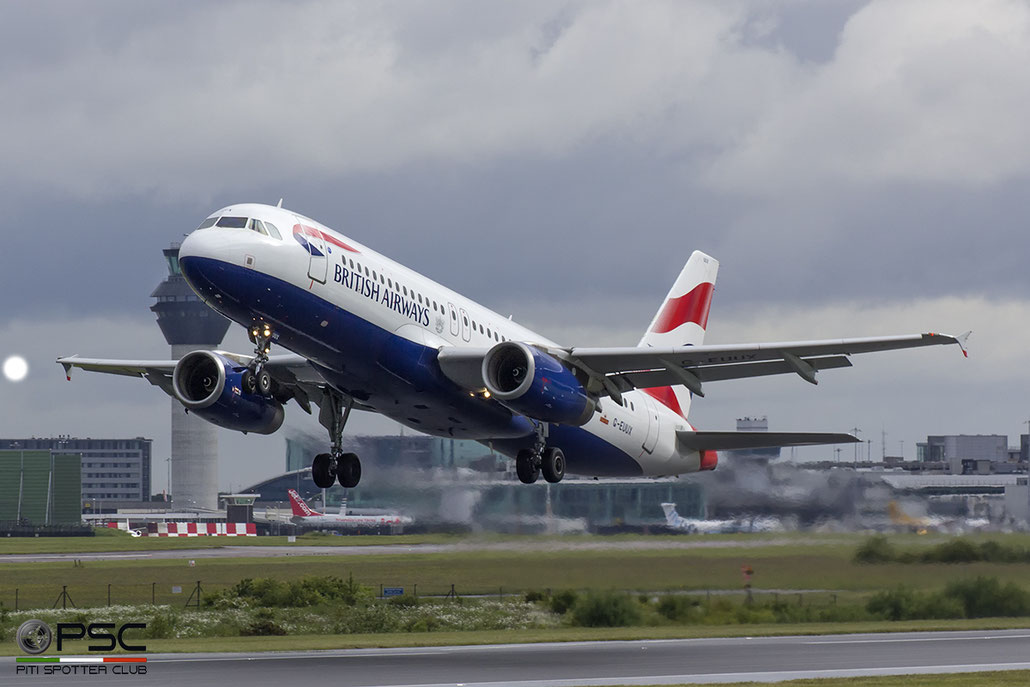 G-EUUX A320-232 3550 British Airways @ Manchester Airport 21.06.2015 © Piti Spotter Club Verona