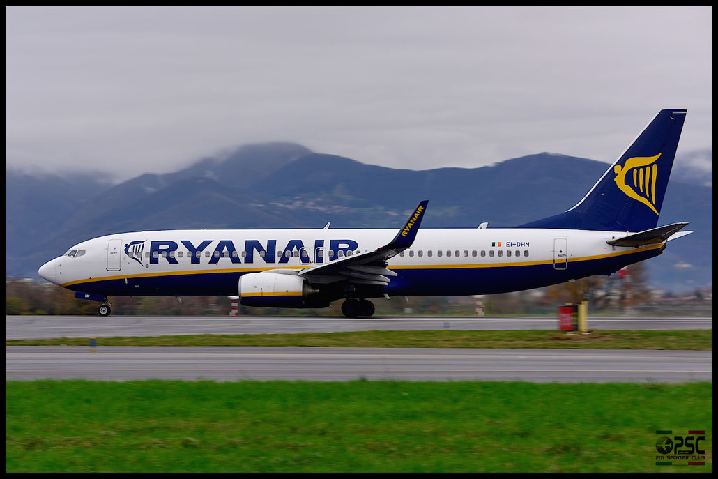 EI-DHN B737-8AS 33577/1782 Ryanair @ Bergamo Airport 07.12.2014 © Piti Spotter Club Verona