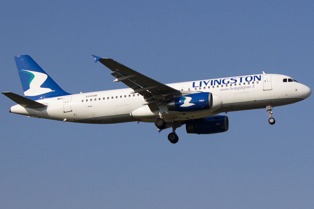 EI-EUB A320-232 1998 Livingston @ Bologna Airport 14.03.2014 © Piti Spotter Club Verona