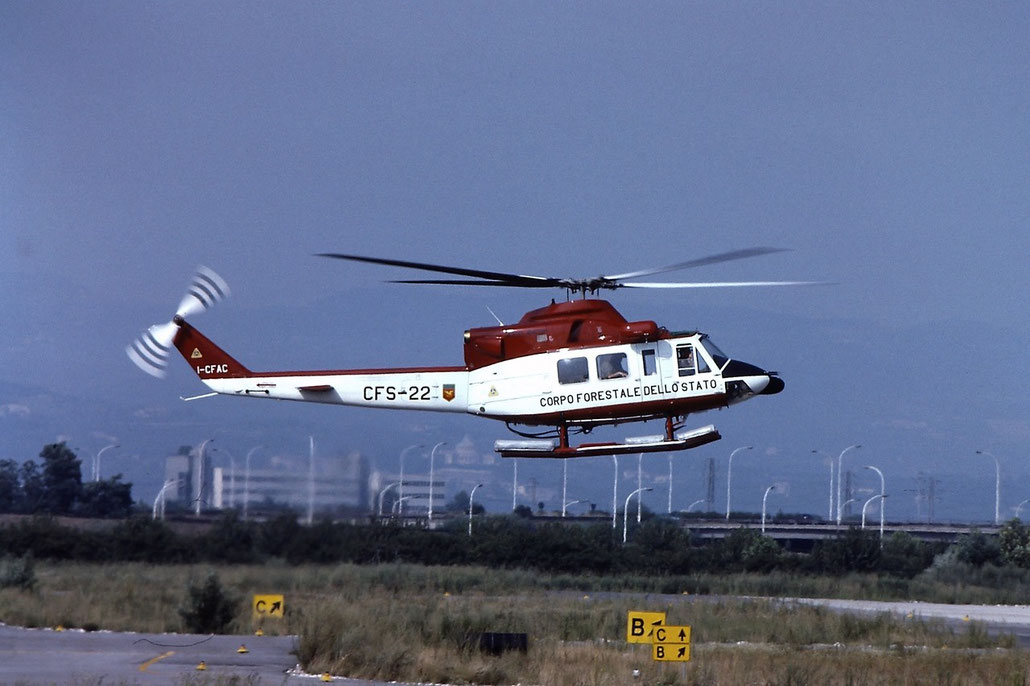 I-CFAC / CFS-22. Agusta Bell AB412SP  @ Aeroporto di Verona   © Piti Spotter Club Verona