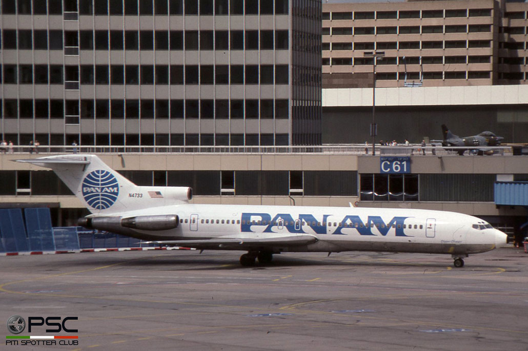 N4733 B727-235 19453/506 Pan Am - Pan American World Airways © 2018 courtesy of Marco Ceschi - Piti Spotter Club Verona