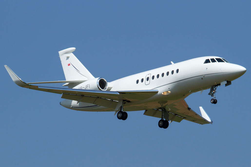 HB-JFI Falcon 2000LX 256 Jet Aviation Business Jets @ Aeroporto di Verona © Piti Spotter Club Verona