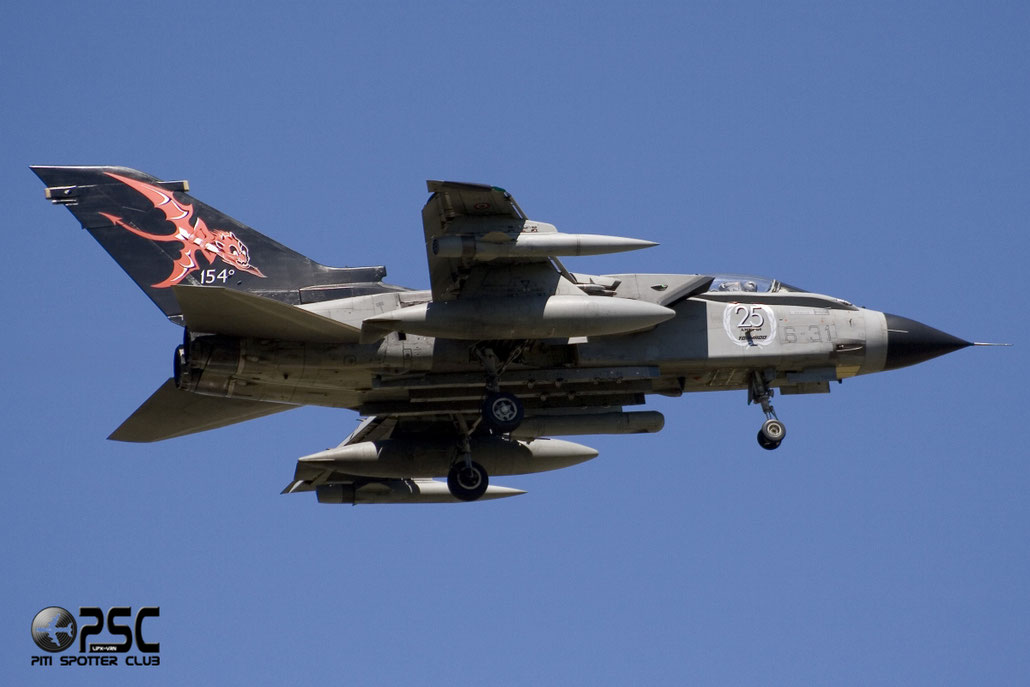 MM7006  6-31  Tornado IDS MLU  102/IS005/5008  GEA 6° Stormo @ Aeroporto di Verona   © Piti Spotter Club Verona