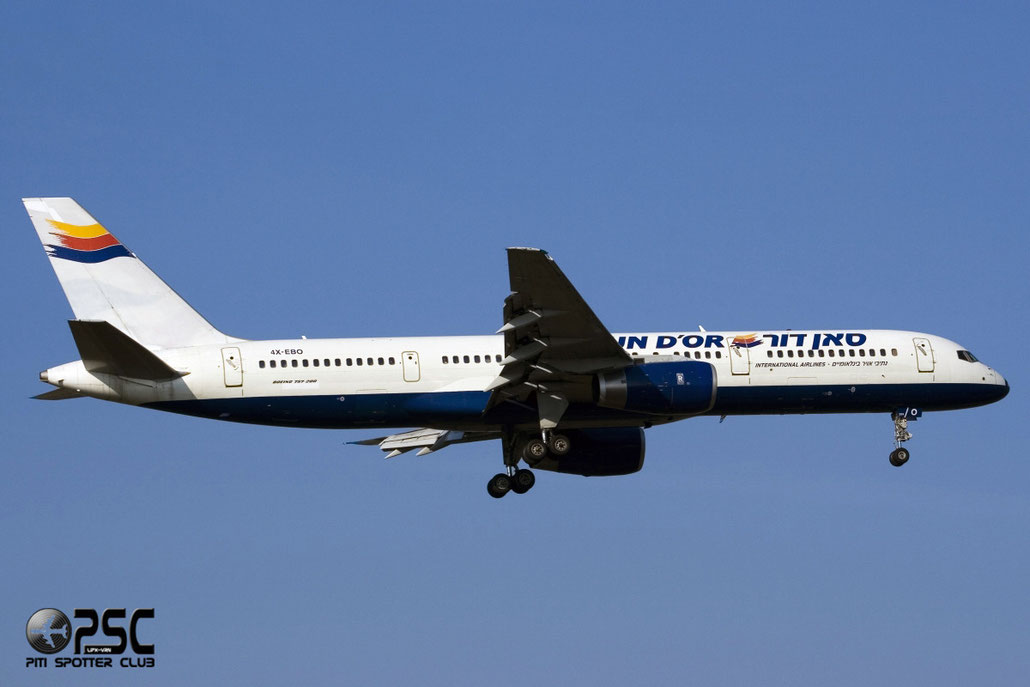 4X-EBO B757-236ER 24120/174 Sun d'Or International Airlines