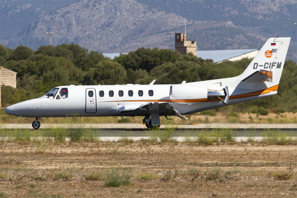 D-CIFM Ce560 Encore+ 560-0814 IFM Traviation GmbH @ Palma de Mallorca Airport 07.2014 © Piti Spotter Club Verona