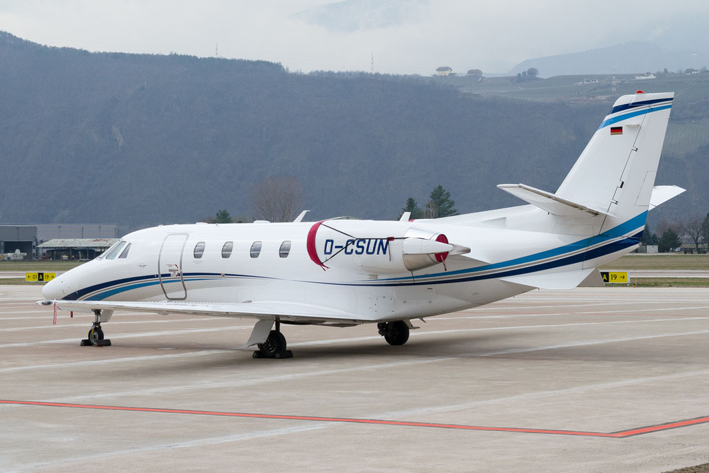 D-CSUN Ce560XLS+ 560-6102 @ Aeroporto di Bolzano © Piti Spotter Club Verona