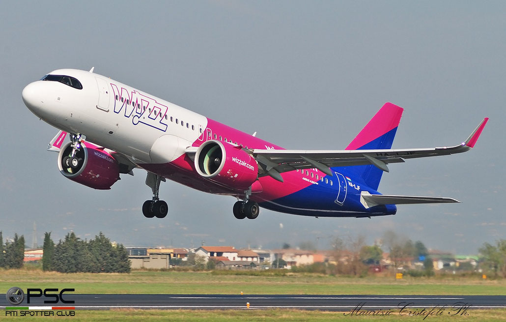 HA-LJF  A320-271N  10192  Wizz Air  @ Aeroporto di Verona 11.2021 © Piti Spotter Club Verona