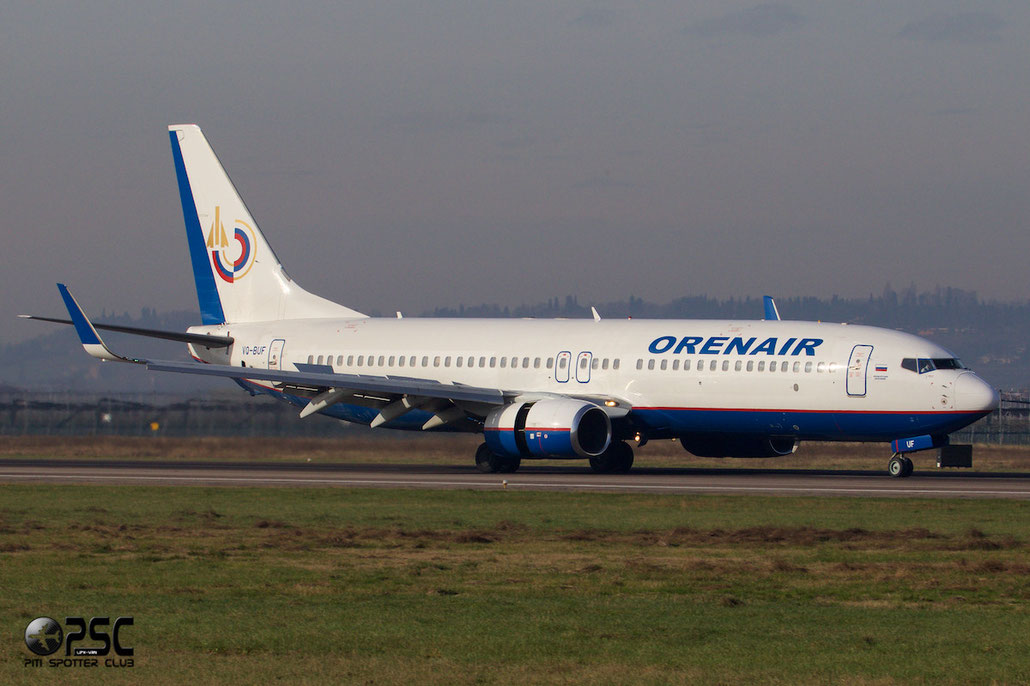 VQ-BUF B737-8GJ 34897/2069 Orenair - Orenburg Airlines @ Aeroporto di Verona © Piti Spotter Club Verona
