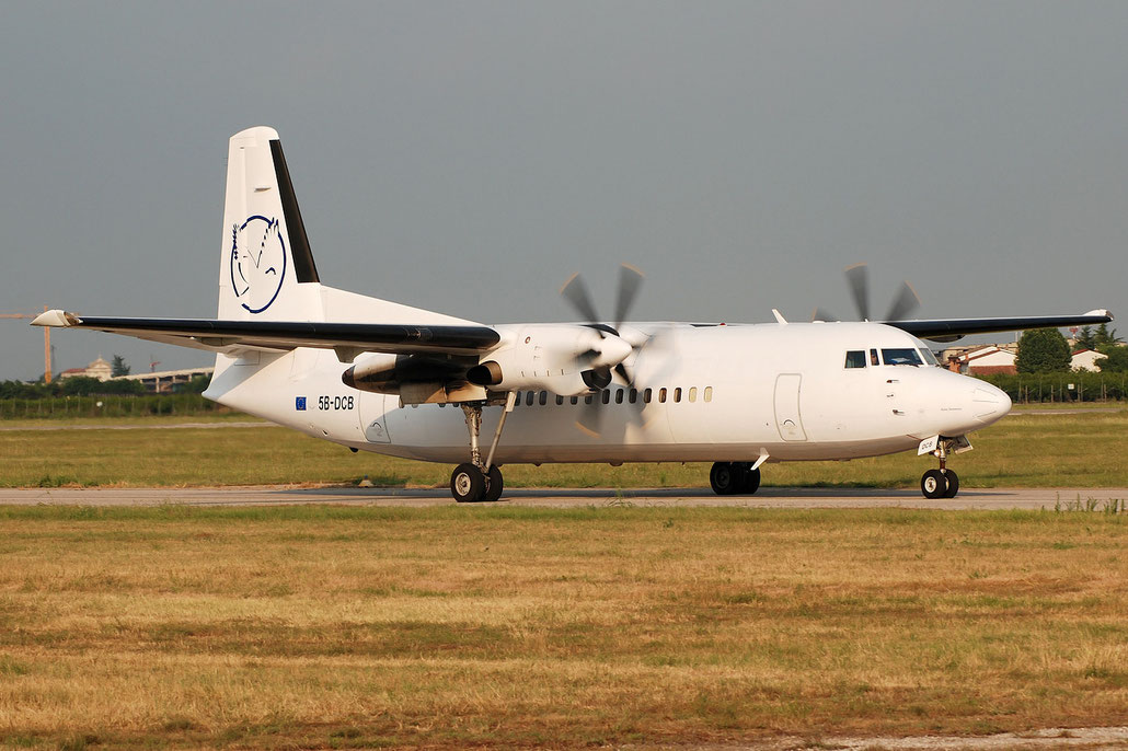 5B-DCB Fokker 50 20230 Freedom Airways