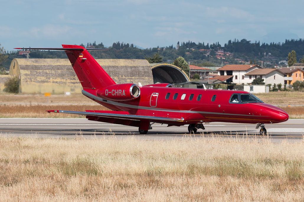 D-CHRA Ce525C (CJ4) 525C-0058 E-Aviation @ Aeroporto di Verona 21.08.2017  © Piti Spotter Club Verona