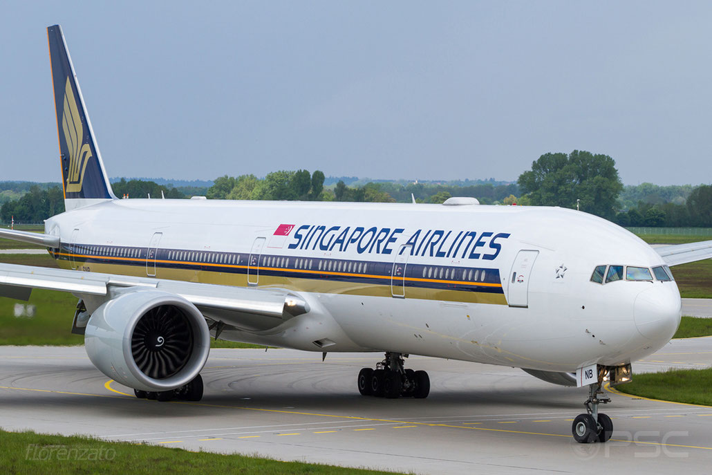 9V-SNB B777-312ER 42241/1340 Singapore Airlines @ Munich Airport 15.05.2016 © Piti Spotter Club Verona