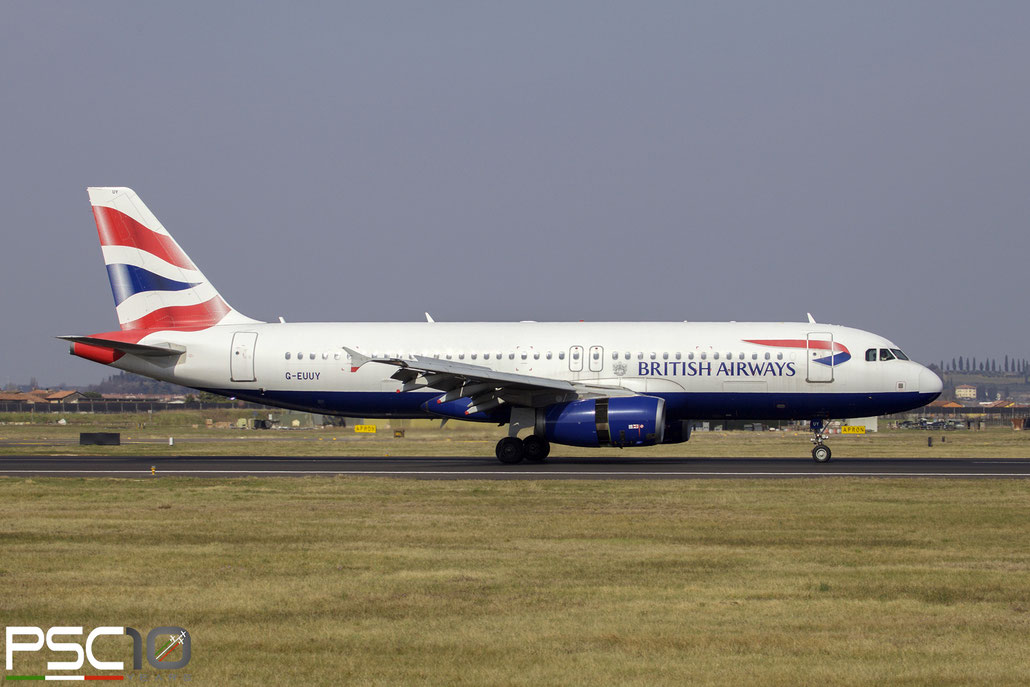 G-EUUY  A320-232  3607  British Airways  @ Aeroporto di Verona  03 2022 © Piti Spotter Club Verona