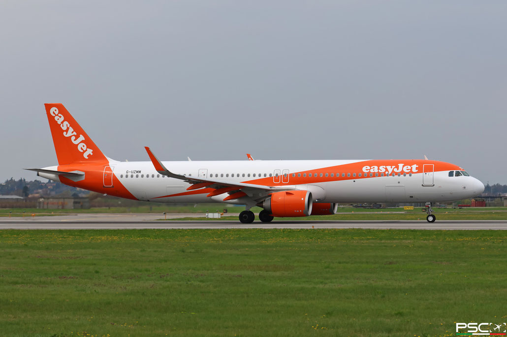 G-UZMM Airbus A321-251NX 13027  LEAP-1A32  easyJet 2025 @ Verona Villafranca 03 2026 © Piti Spotter Club Verona