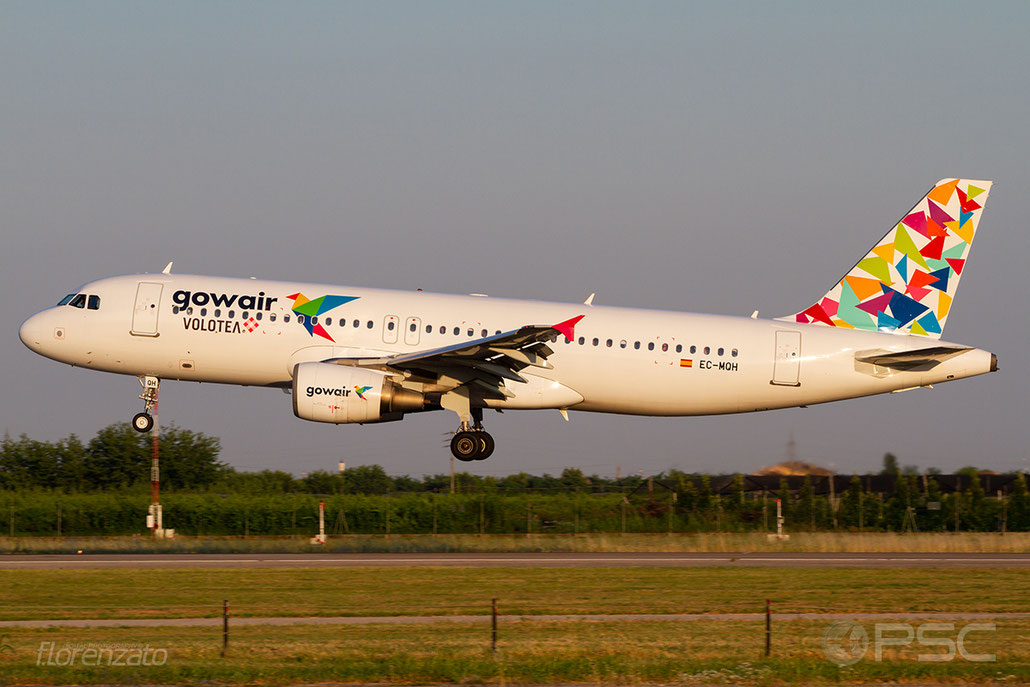 EC-MQH A320-214 1296 Gowair Vacation Airlines @ Aeroporto di Verona 30.06.2018  © Piti Spotter Club Verona
