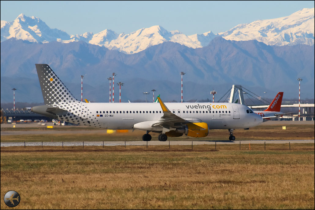 EC-MAI A320-214 6045 Vueling Airlines @ Milano Malpensa Airport 31.01.2015 © Piti Spotter Club Verona