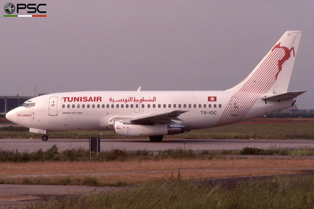 TS-IOC B737-2H3 21973/607 Tunisair © 2018 courtesy of Marco Ceschi - Piti Spotter Club Verona