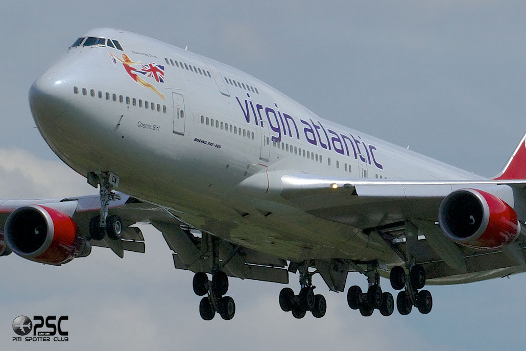 G-VWOW B747-41R 32745/1287 Virgin Atlantic Airways @ London Heathrow Airport 12.06.2014 © Piti Spotter Club Verona
