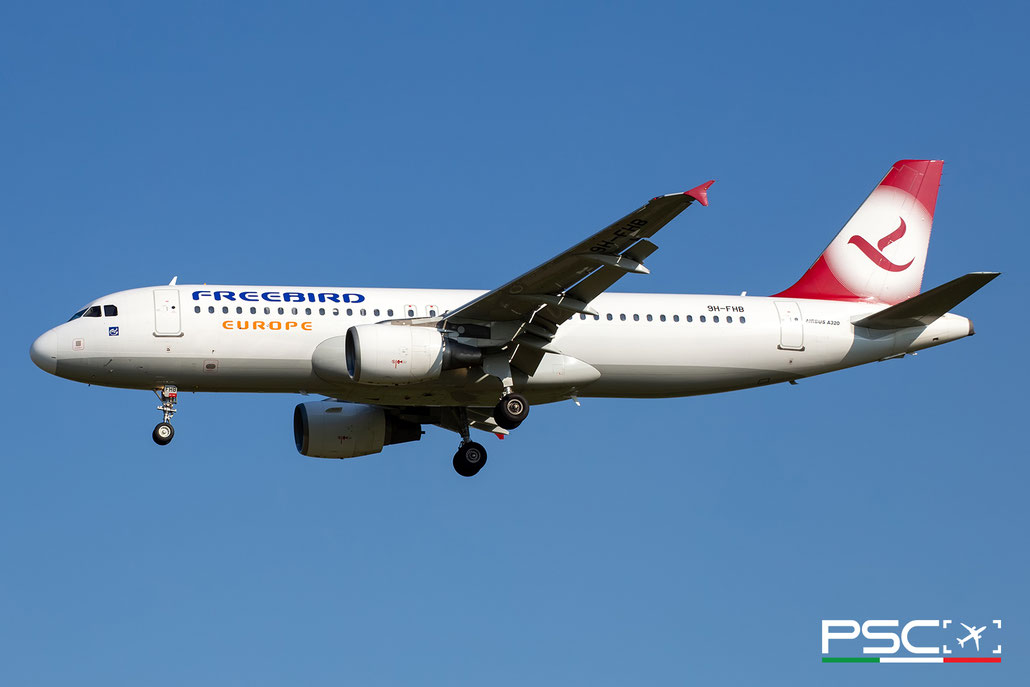9H-FHB Airbus A320-214 3025  cfm56-5B4/P  Freebird Airlines Europe (AerCap Holdings NV) 2007  @ Aeroporto di Verona 07 2024 © Piti Spotter Club Verona