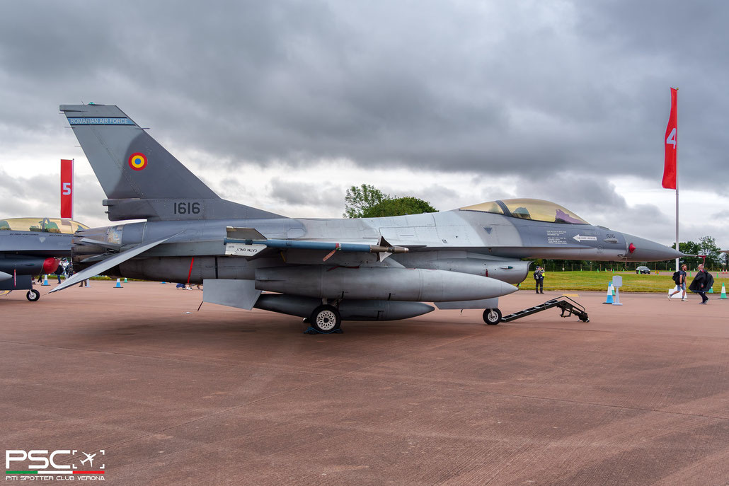 1616  F-16AM M17-19/61-633 Escadrila 53 Vânatoare @ RIAT 2024 © Piti Spotter Club Verona