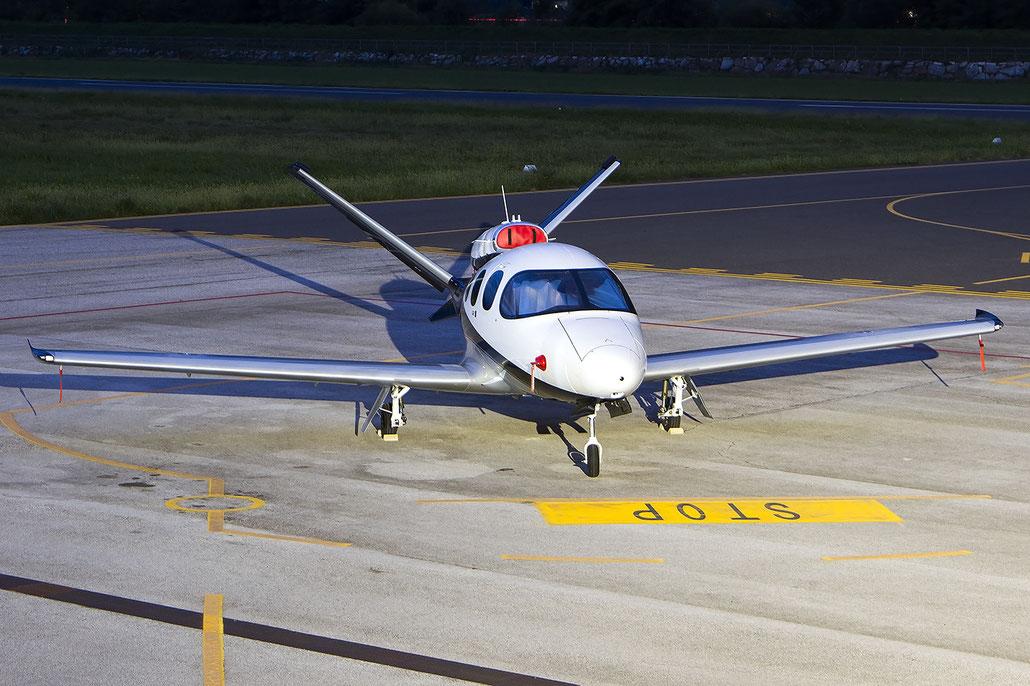 N578BA Cirrus SF50 Vision 0268  FJ33-5A   2021 @ Aeroporto di Trento 10 2021 © Piti Spotter Club Verona