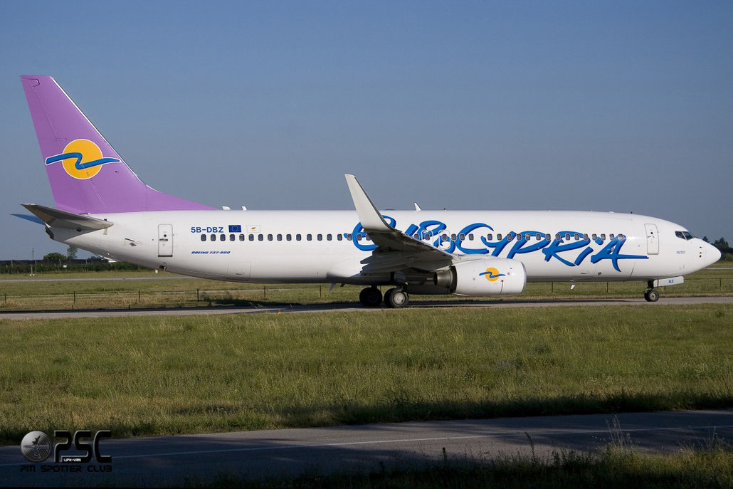 5B-DBZ B737-8BK 33030/1968 EuroCypria Airways