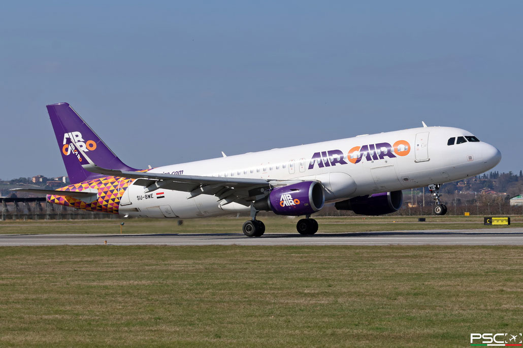 SU-BWE Airbus A320-214 6500  CFM56-5B4/3  Air Cairo (Macquarie AirFinance) 2015 @ Verona Villafranca 02 2026 © Piti Spotter Club Verona
