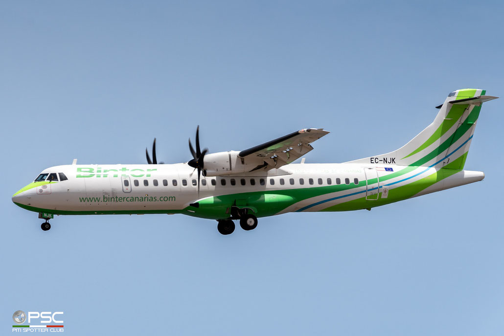 EC-NJK ATR72-600 1635 Binter Canarias @ Lanzarote 08.2023 © Piti Spotter Club Verona