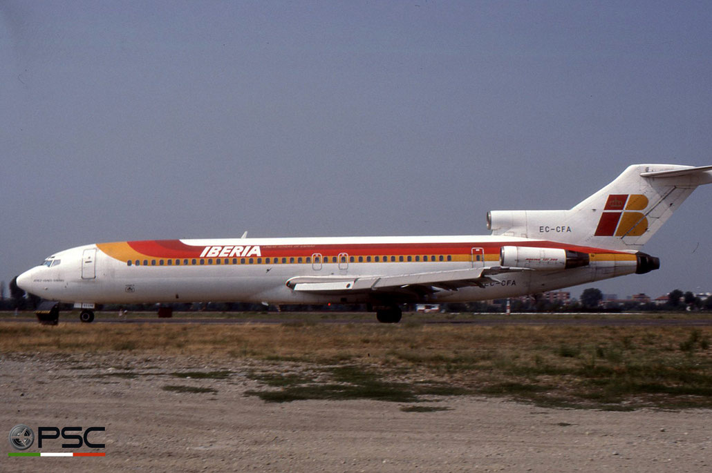 EC-CFA B727-256 20811/1003 Iberia Líneas Aéreas de España © 2018 courtesy of Marco Ceschi - Piti Spotter Club Verona