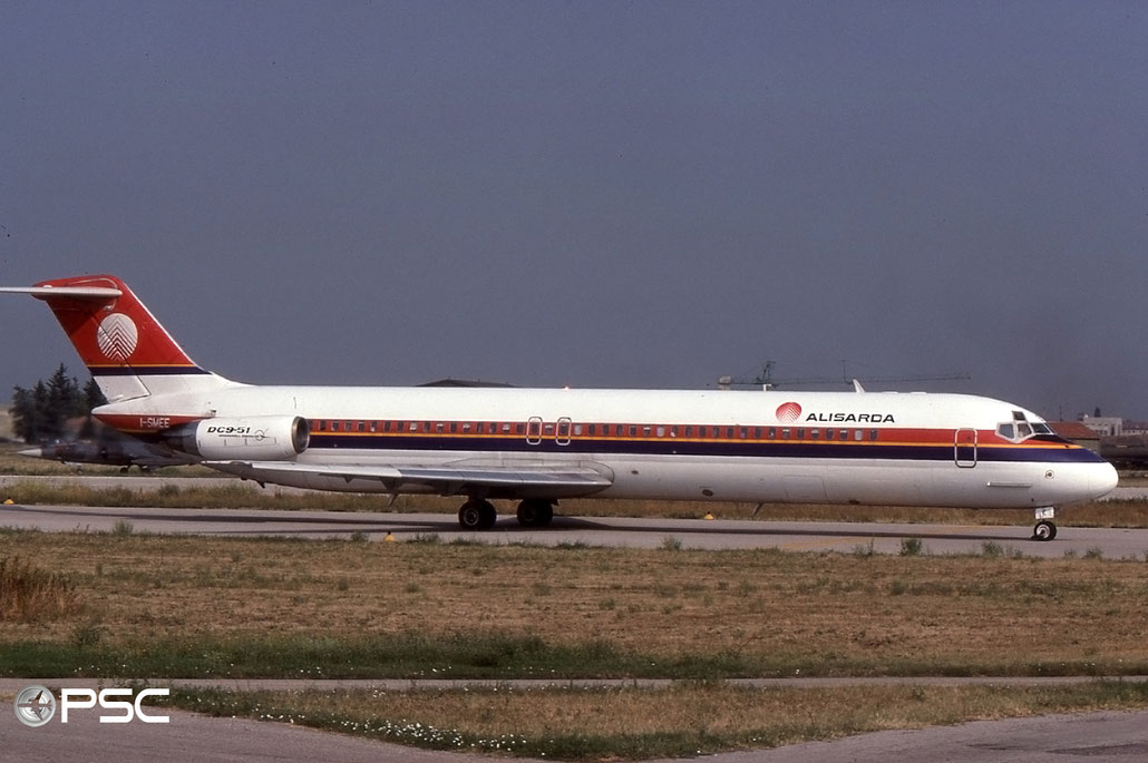 I-SMEE DC-9-51 47656/783 Alisarda - Linee Aeree della Sardegna @ Aeroporto di Verona © Piti Spotter Club Verona 