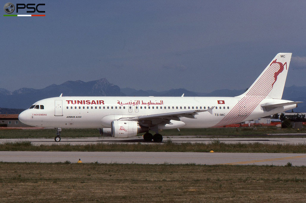 TS-IMC A320-211 124 Tunisair © 2018 courtesy of Marco Ceschi - Piti Spotter Club Verona