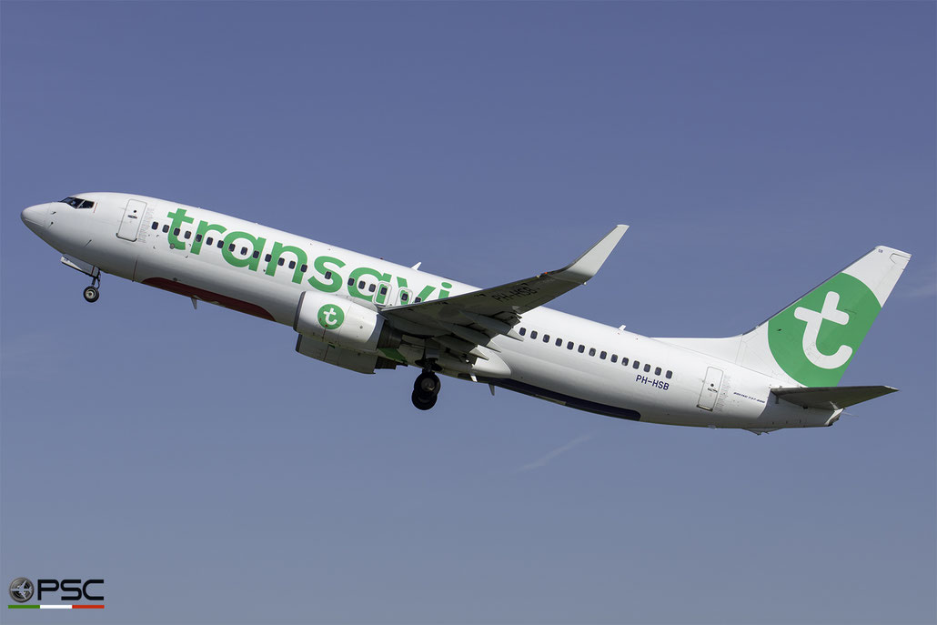 PH-HSB B737-8K2 34172/3242 Transavia Airlines @ Aeroporto di Verona 06.2019  © Piti Spotter Club Verona