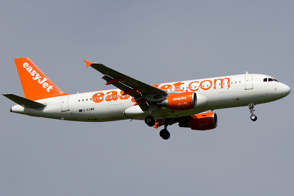 G-EZWB A320-214 5224 EasyJet Airline
