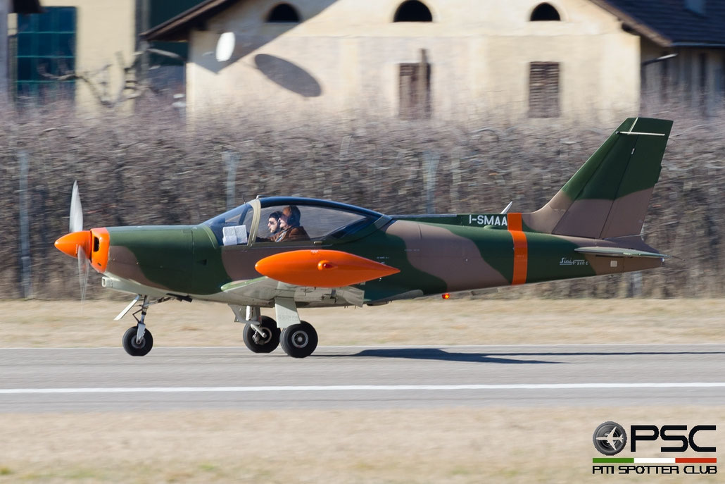 I-SMAA SIAI-Marchetti SF-260C F260 369/42-001 @ Aeroporto di Bolzano © Piti Spotter Club Verona