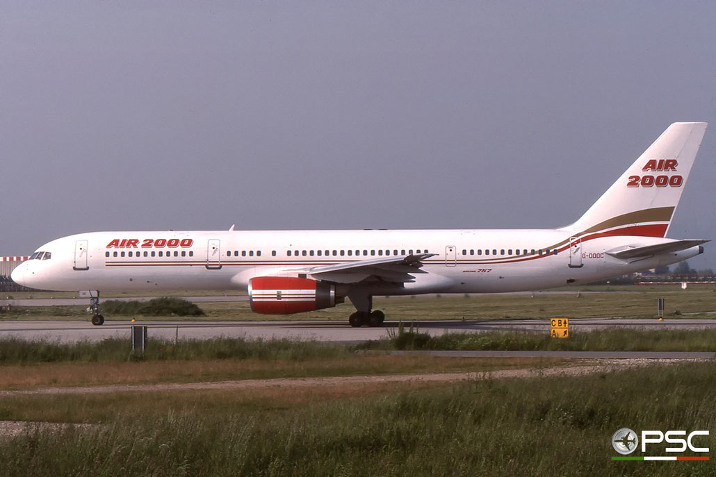 G-OOOC B757-28A 24017/162 Air 2000 © 2018 courtesy of Marco Ceschi - Piti Spotter Club Verona