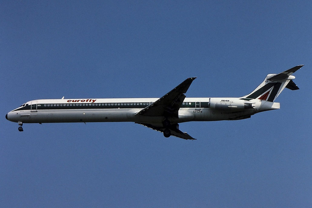EI-CPB  MD-83  49940/1788  Eurofly  @ Aeroporto di Verona © Piti Spotter Club Verona