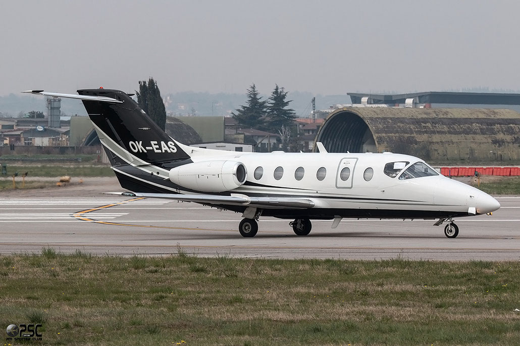 OK-EAS Beech 400XTi RK-180 Time Air s.r.o. @ Aeroporto di Verona © Piti Spotter Club Verona
