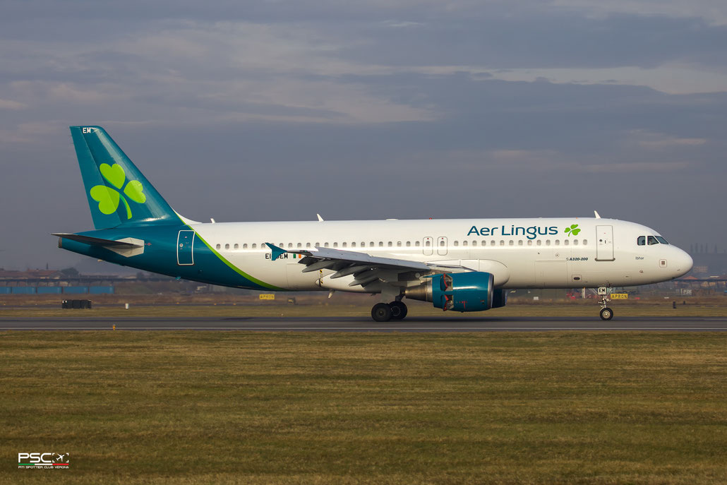 EI-DEM Airbus A320-214 2411  cfm56-5B4/P St Ibar / Ibhar Aer Lingus 2005 @ Verona Villafranca 01 2026 © Piti Spotter Club Verona