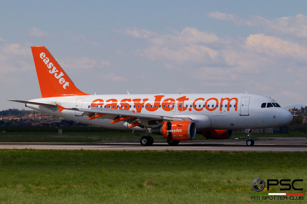 G-EZAD A319-111 2702 EasyJet Airline @ Aeroporto di Verona © Piti Spotter Club Verona