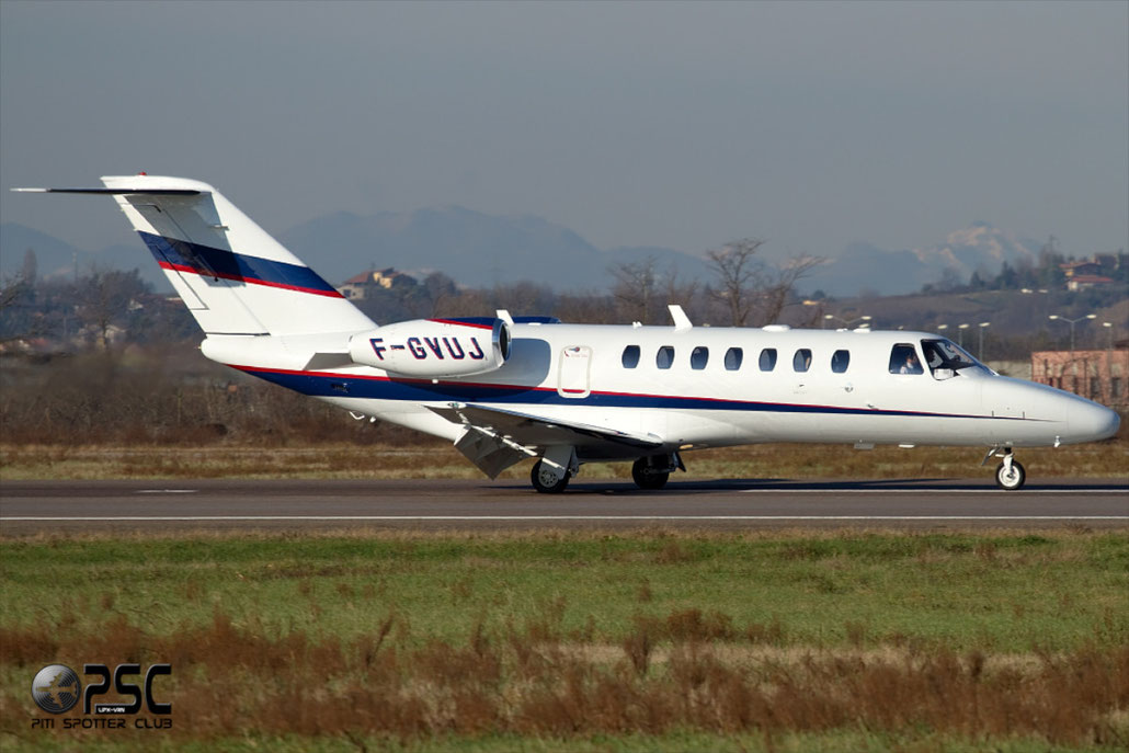F-GVUJ Ce525B 525B-0156 Unijet SA Opf Compagnie Financière Frey SA.