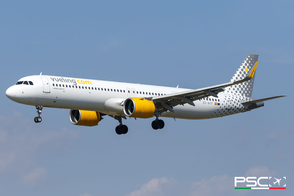 EC-NYF Airbus A321-271NX 11377  PW1133G  Vueling 2023  @ Barcellona BCN 09 2025 © Piti Spotter Club Verona