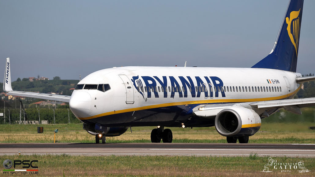 EI-DHN B737-8AS 33577/1782 Ryanair @ Aeroporto di Verona 23.07.2018 © Piti Spotter Club Verona