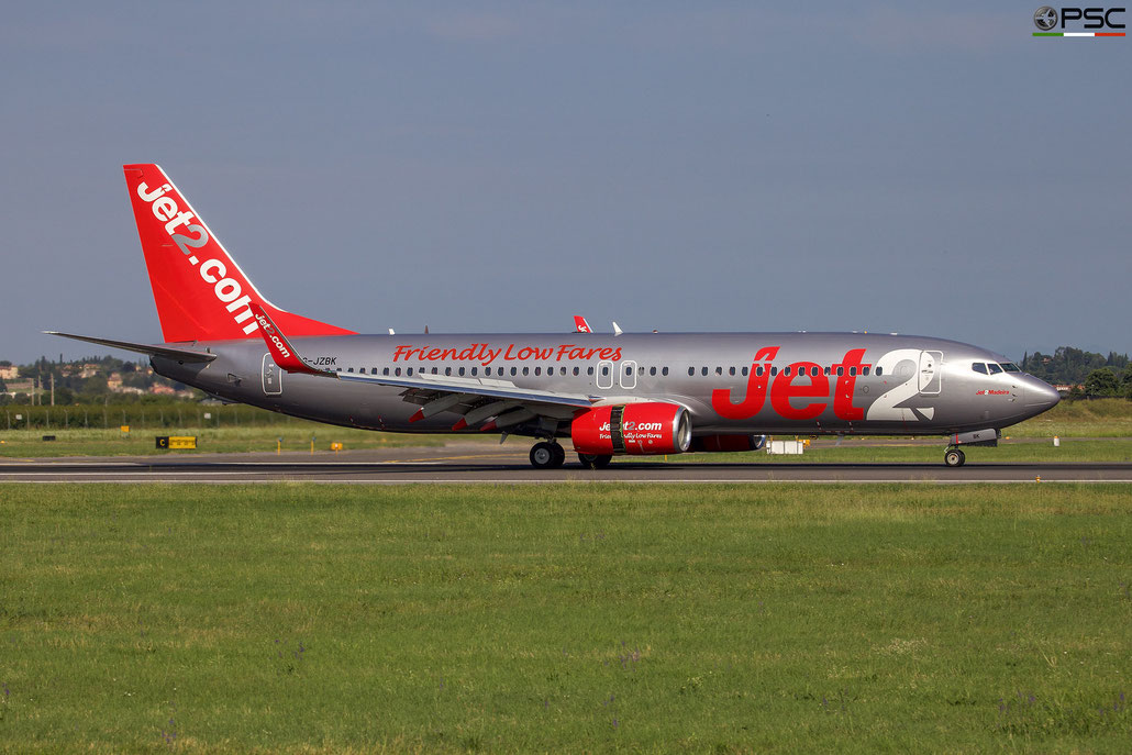 G-JZBK B737-800 63167/6849 Jet2 @ Aeroporto di Verona - 08/2023  © Piti Spotter Club Verona
