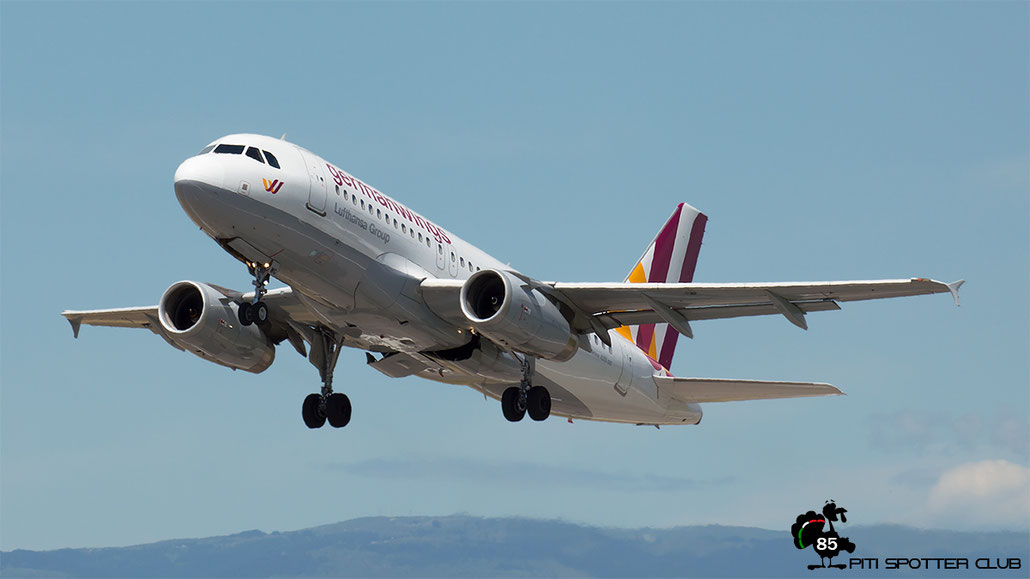 D-AGWG A319-132 3193 Germanwings@ Aeroporto di Verona - 15/07/2016 © Piti Spotter Club Verona