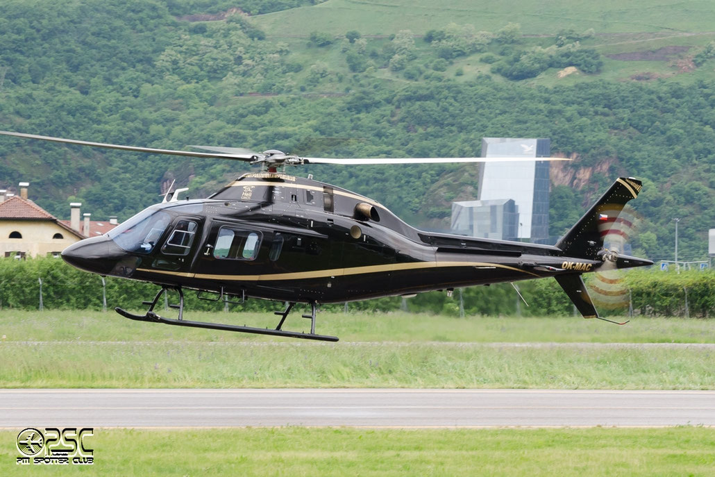 OK-MAC AgustaWestland AW119 - OK-MAC - Private @ Aeroporto di Bolzano © Piti Spotter Club Verona