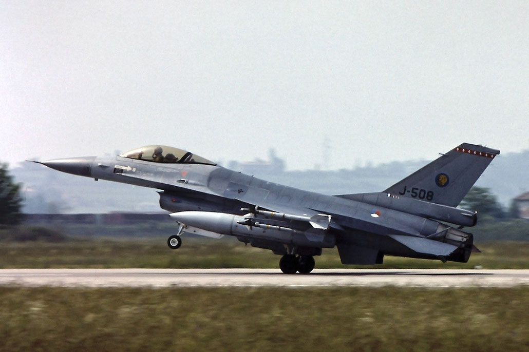 J-508   F-16AM  6D-147  312sq @ Aeroporto di Verona   © Piti Spotter Club Verona