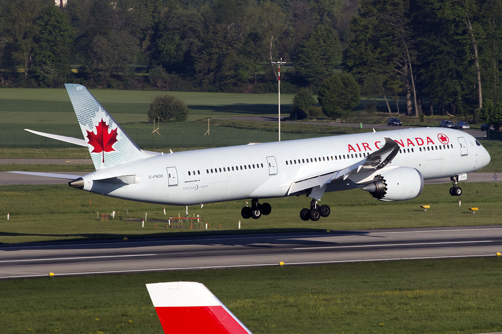 C-FNOE B787-9 35265/323 Air Canada @ Zurich Airport 05.2016 © Piti Spotter Club Verona