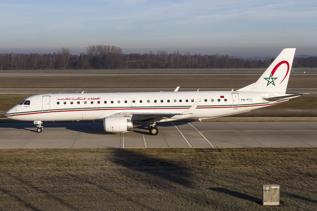 CN-RGO ERJ190AR 19000680 Royal Air Maroc @ Munich Airport 28.12.2015 © Piti Spotter Club Verona