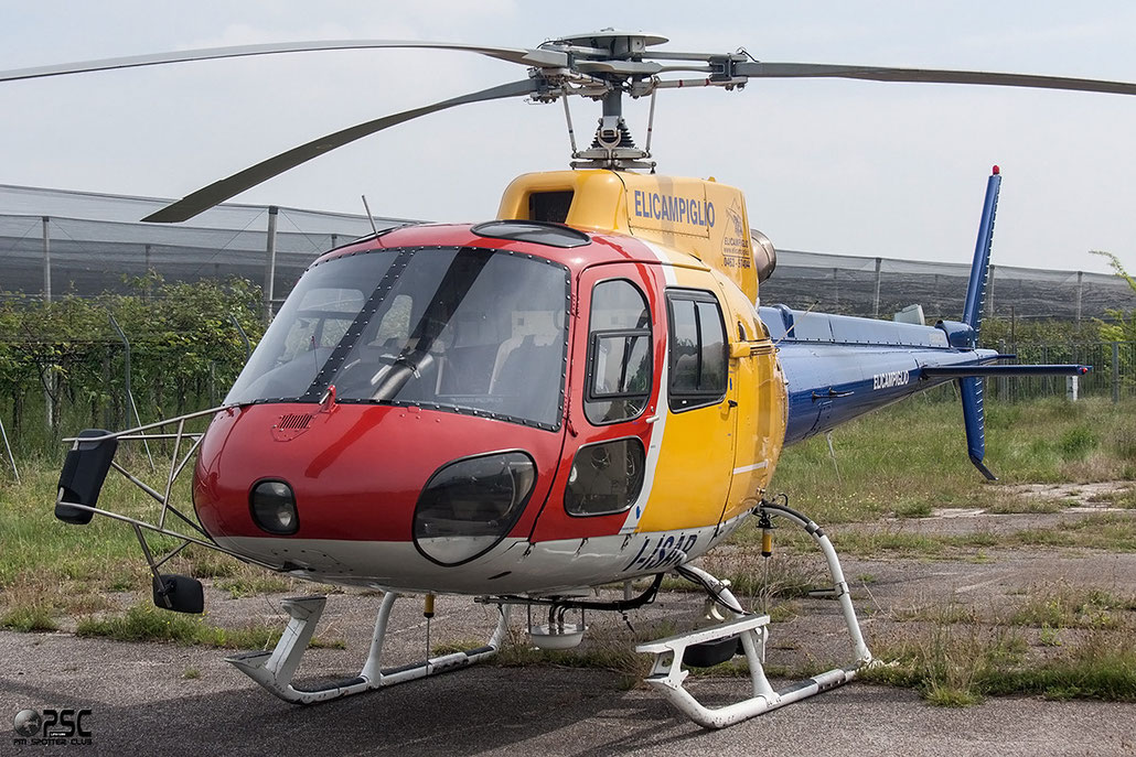 I-ISAR Eurocopter AS-350B-2 Ecureuil @ Aeroporto Verona Boscomantico © Piti Spotter Club Verona